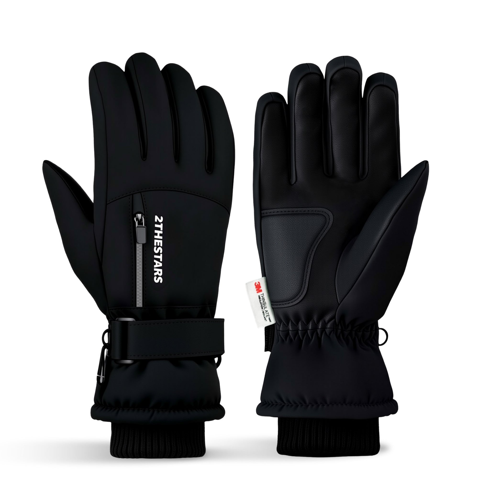 Waterproof Thermal Ski Gloves – Touchscreen, Windproof & Insulated for Extreme Cold