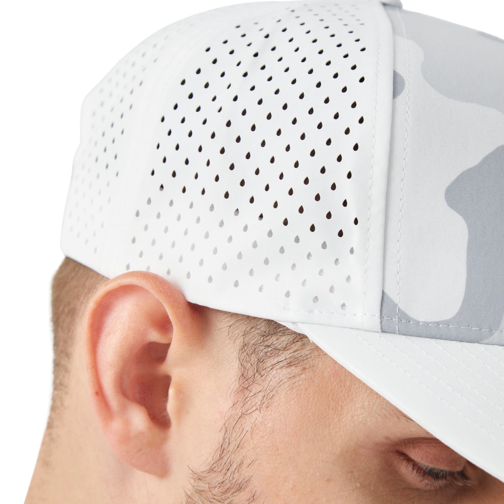 Quick-Dry Water-Resistant Mesh Baseball Snapback Cap